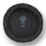 Кубанка черная с латунным галуном станично-бытовая натуральный каракуль 